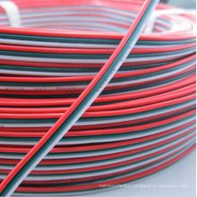 3pin PVC Insulated Wire 22awg Tinned Copper Extension Cable 3 color Red Green White Electrical Wire
